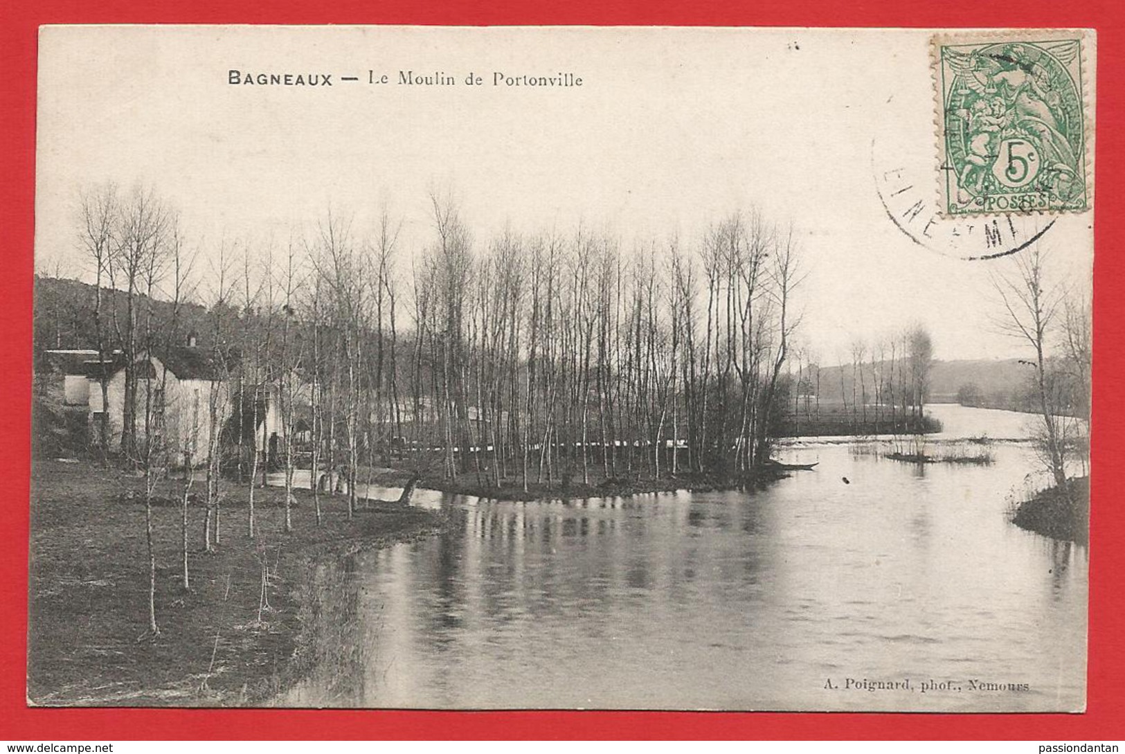 CPA Bagneaux - Le Moulin De Portonville - Bagneaux Sur Loing