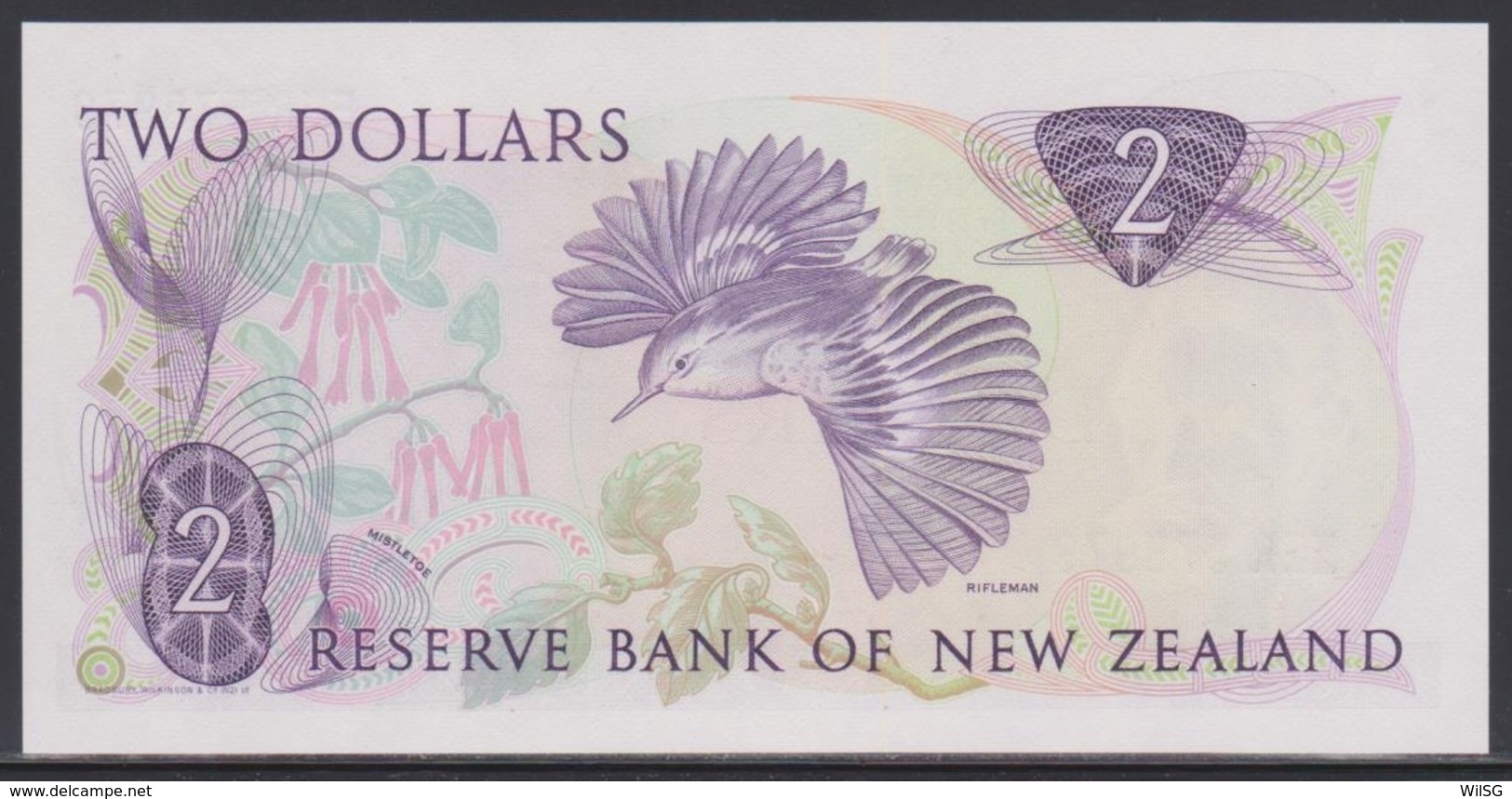 New Zealand 2 Dollars (ND 1981-1985) UNC - Nieuw-Zeeland