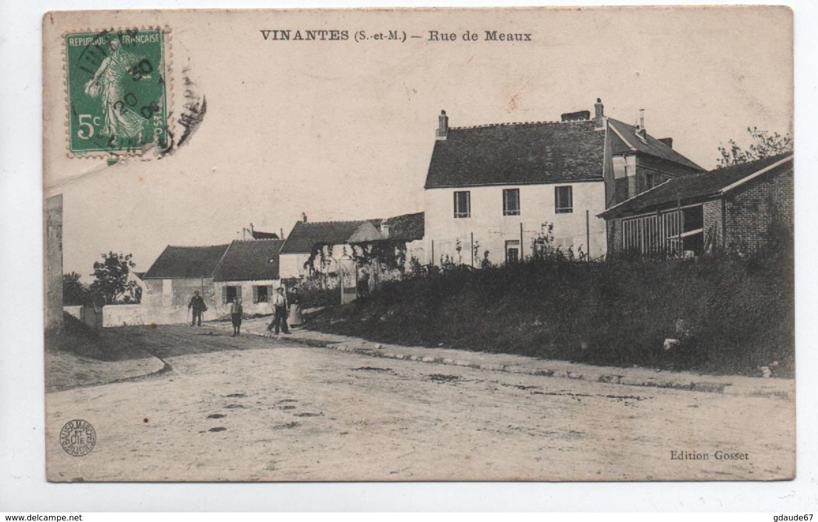 VINANTES (77) - RUE DE MEAUX (ETAT) - Autres & Non Classés