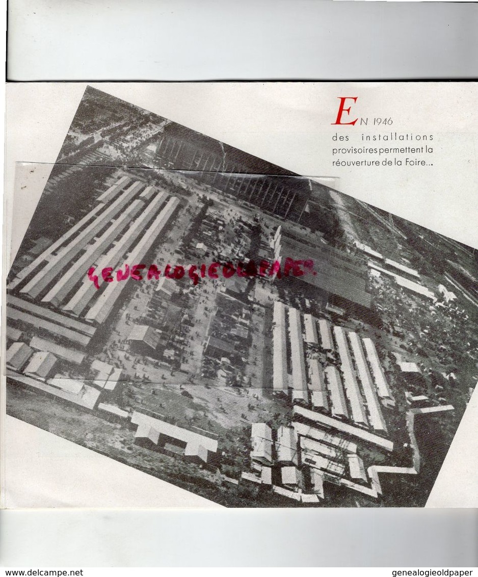 59- LILLE- RARE CATALOGUE FOIRE DE LILLE-1950-CONSTRUCTION HALLES-OCCUPATION ALLEMAGNE-VERMEYLEN-DEPREUX-LANQUETIN - Documents Historiques