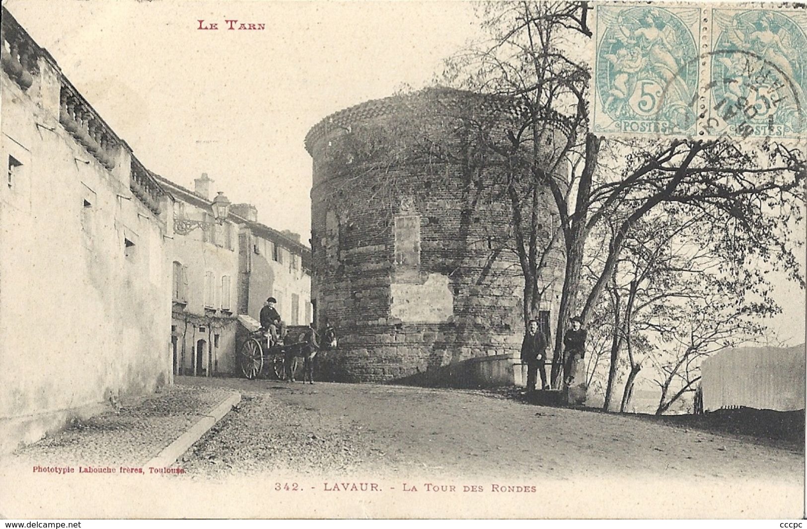 CPA Lavaur La Tour Des Rondes - Lavaur