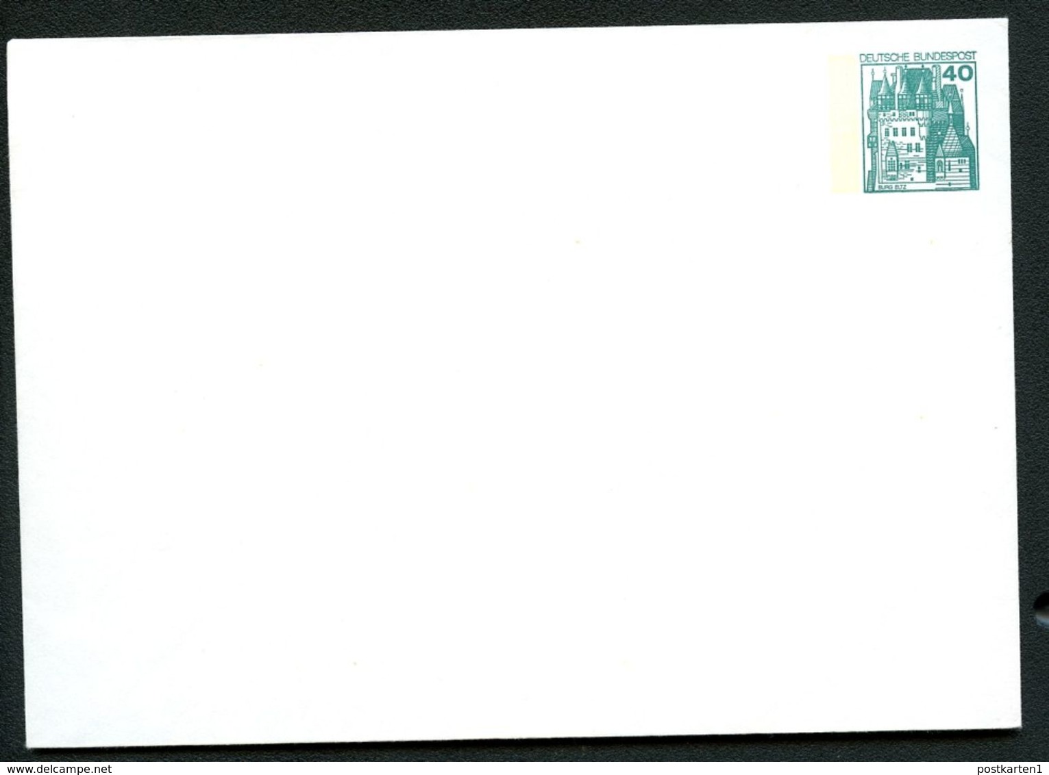 Bund PU110 A1/001 Privat-Umschlag BURG ELTZ ** 1979 - Enveloppes Privées - Neuves