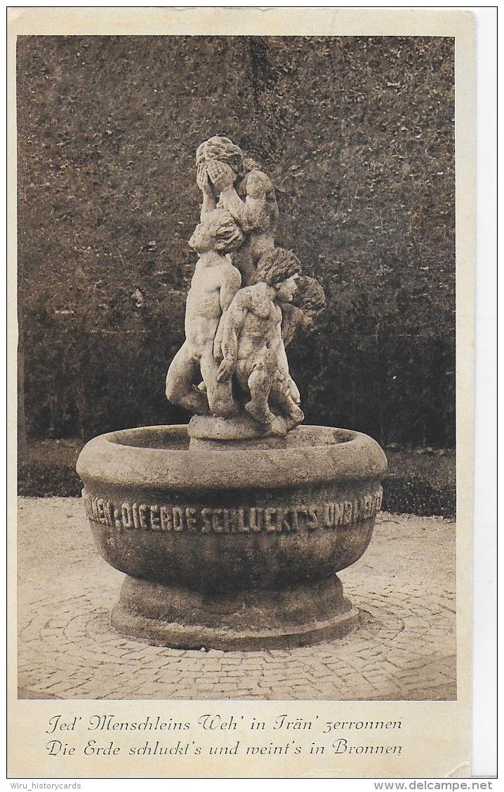 AK 0848  Baden ( Schweiz ) - Hans Trudels Tränenbrünneli An Der Lammatpromenade Ca. Um 1920 - Sonstige & Ohne Zuordnung