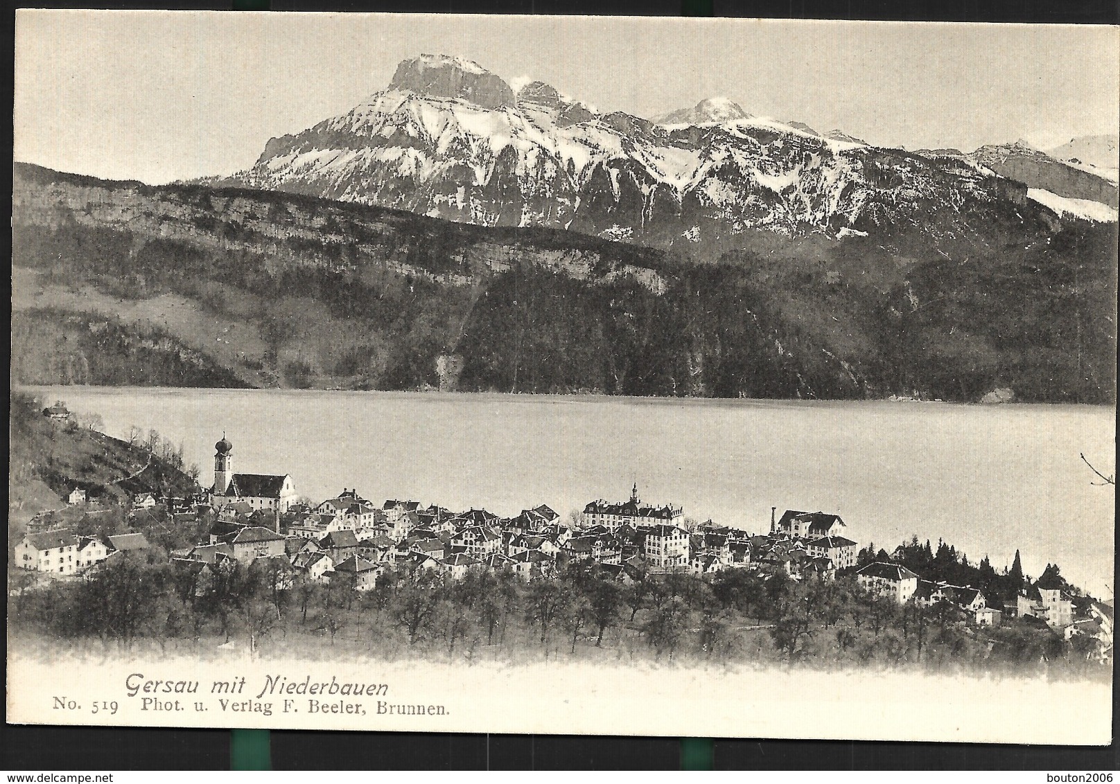 GERSAU Am Vierwaldstättersee Mit Niederbauen - Gersau