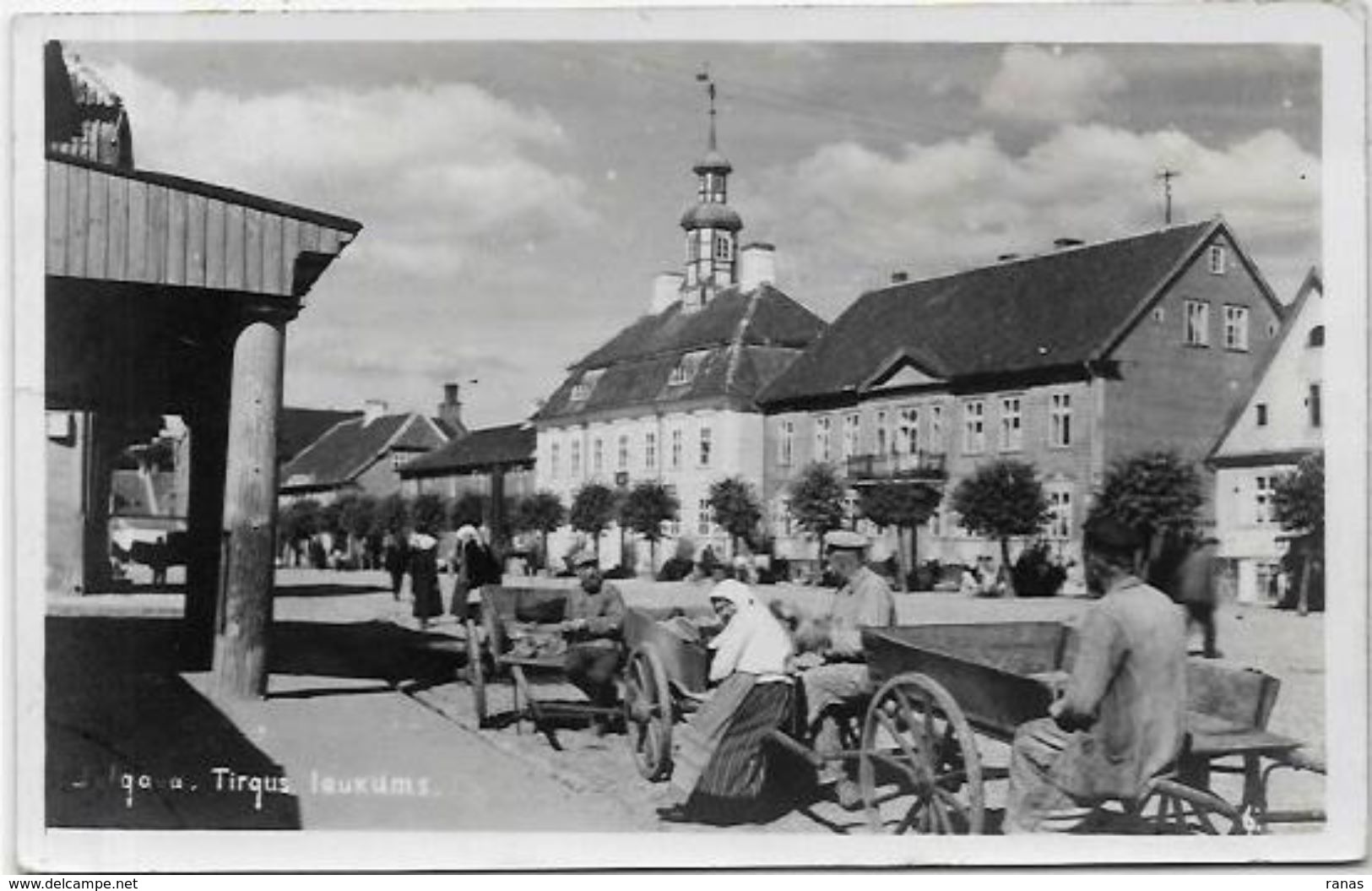 CPA Lettonie Latvia Jelgava Carte Photo RPPC Non Circulé Métier - Letland