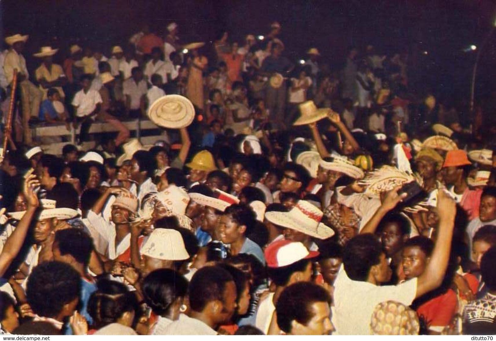 Haiti - Port Au Prince - Nuit Du Carnaval - Formato Grande Non Viaggiata – E 4 - Altri & Non Classificati