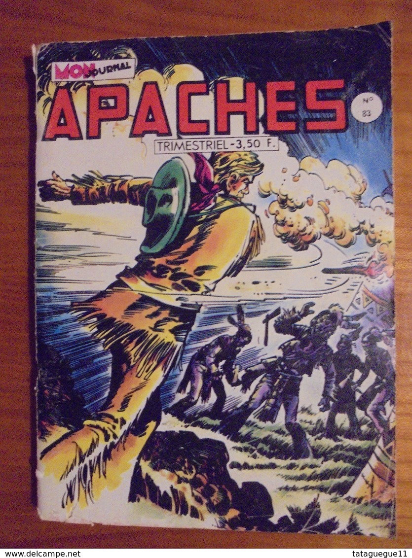 Ancien - BD - APACHES N° 83 Mon Journal Octobre 1980 - Mon Journal