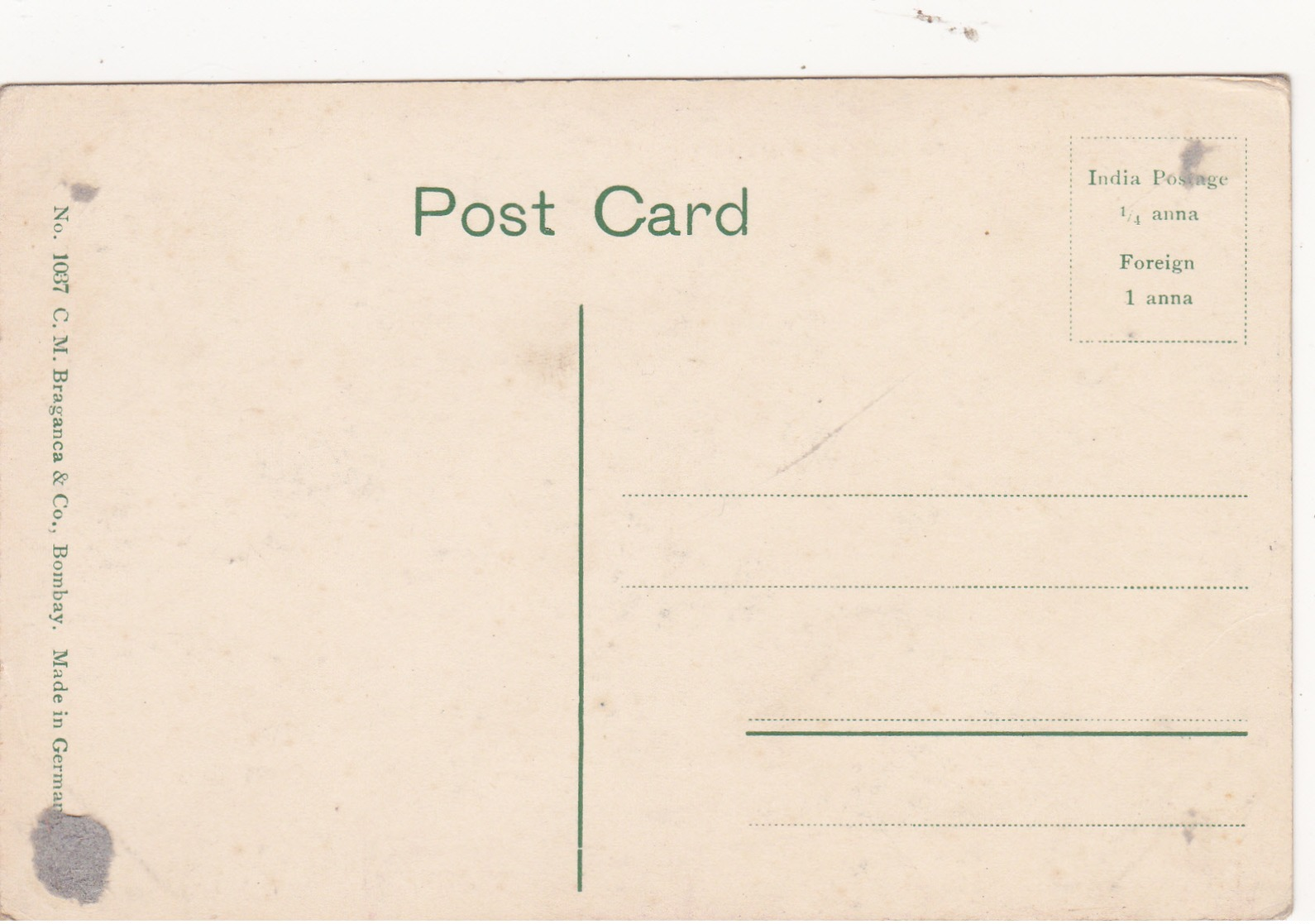 Small Postcard Of Goa Portuguese Association Hall,Karāchi, Sindh, Pakistan,ex India, Q90. - Pakistan