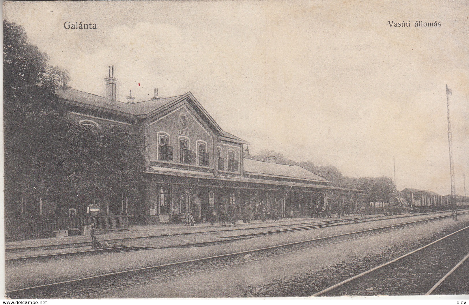 Galànta - Vasuti Allomas - Animé - 1913 - Kiadja Elso Galantai - Stations Without Trains