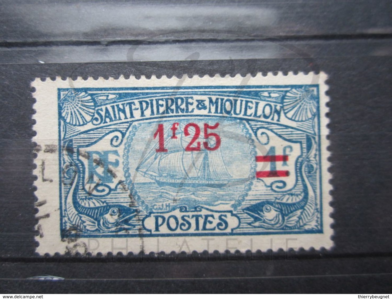 VEND BEAU TIMBRE DE SAINT-PIERRE ET MIQUELON N° 124 !!! - Oblitérés