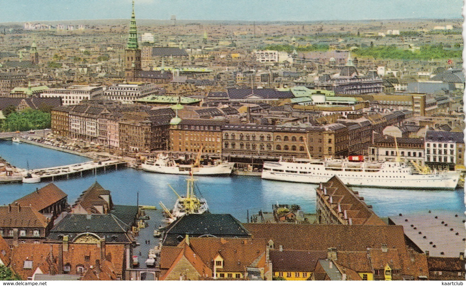 View Of Copenhagen - Oceansteamer -1966 - (DK.) - Denemarken