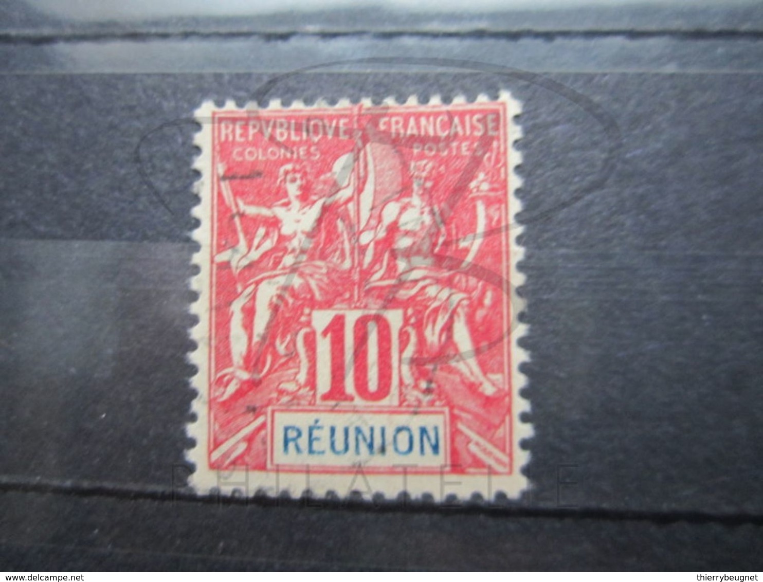 VEND BEAU TIMBRE DE LA REUNION N° 47 !!! - Oblitérés