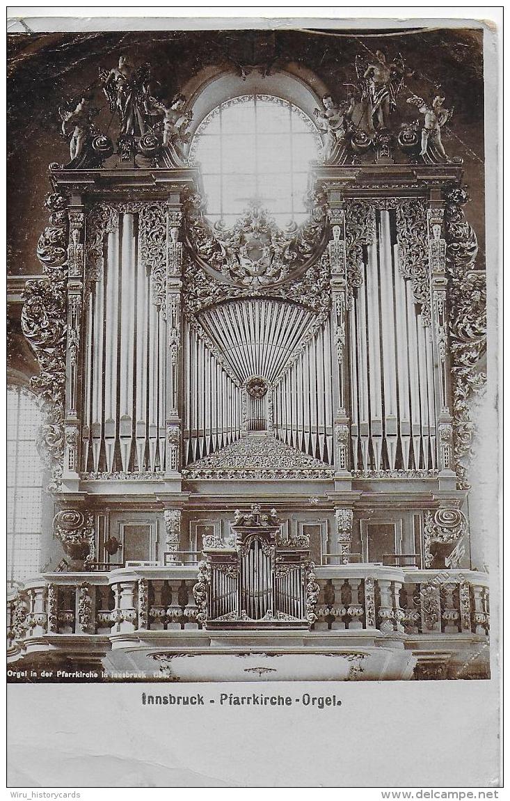 AK 0848  Innsbruck - Pfarrkirche ( Orgel ) Um 1902 - Innsbruck