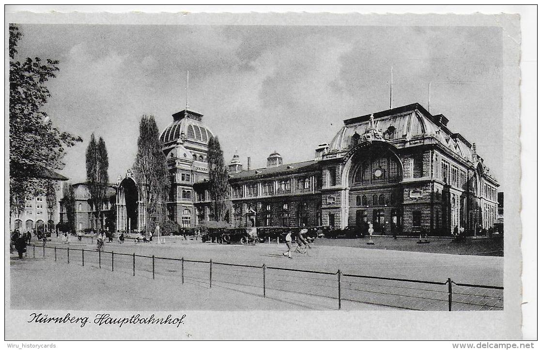 AK 0848  Nürnberg - Hauptbahnhof / Verlag Andro Um 1920-30 - Bahnhöfe Ohne Züge
