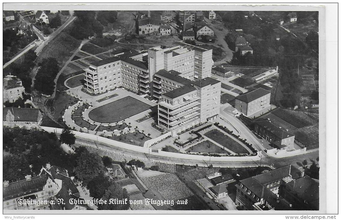 AK 0848  Tübingen - Chirurgische Klinik Vom Flugzeug Aus / Verlag Franckh Um 1939 - Tuebingen