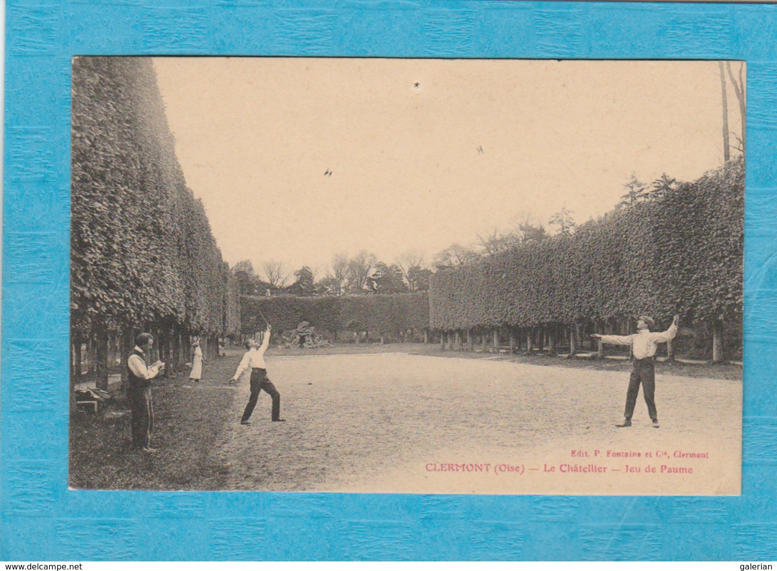 Clermont ( Oise ). - Le Châtellier. - Jeu De Paume. - Clermont