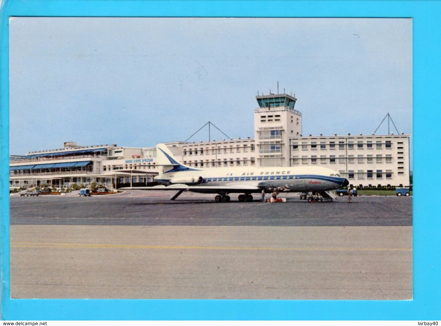 Cp Carte Postale    -  Aeroport De Nice Caravelle - 1946-....: Moderne