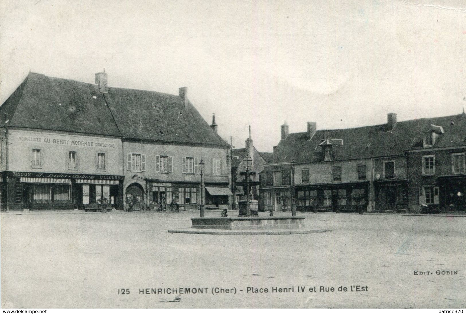 HENRICHEMONT - Place Henri IV Et Rue De L'Est - Henrichemont