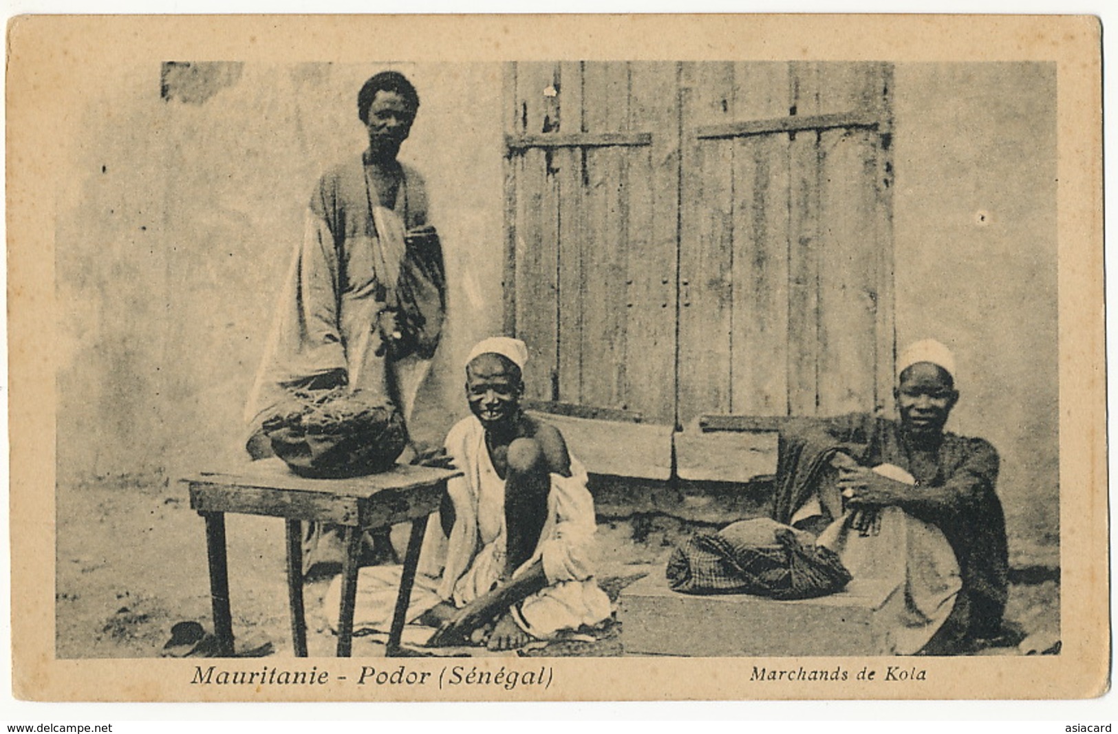 Mauritanie Podor Marchands De Kola - Mauritania