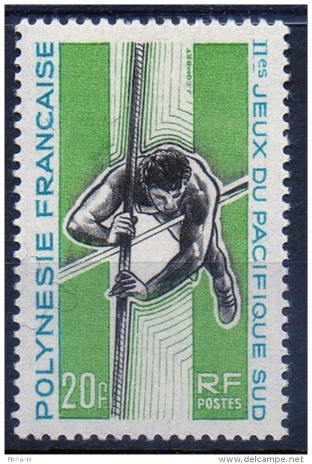 Polinesia Francese French Polynesia 1966 -  Salto Con L'asta Pole Vault MNH ** - Nuovi