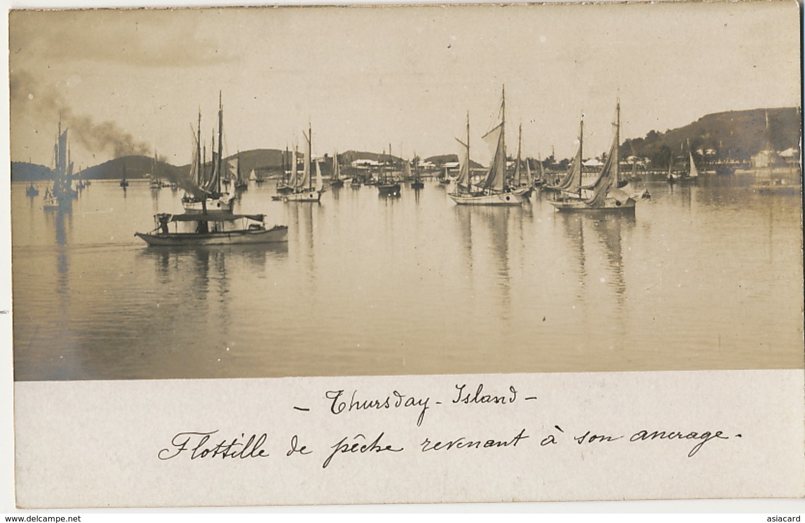 Real Photo Thursday Island  Fishermen - Otros & Sin Clasificación