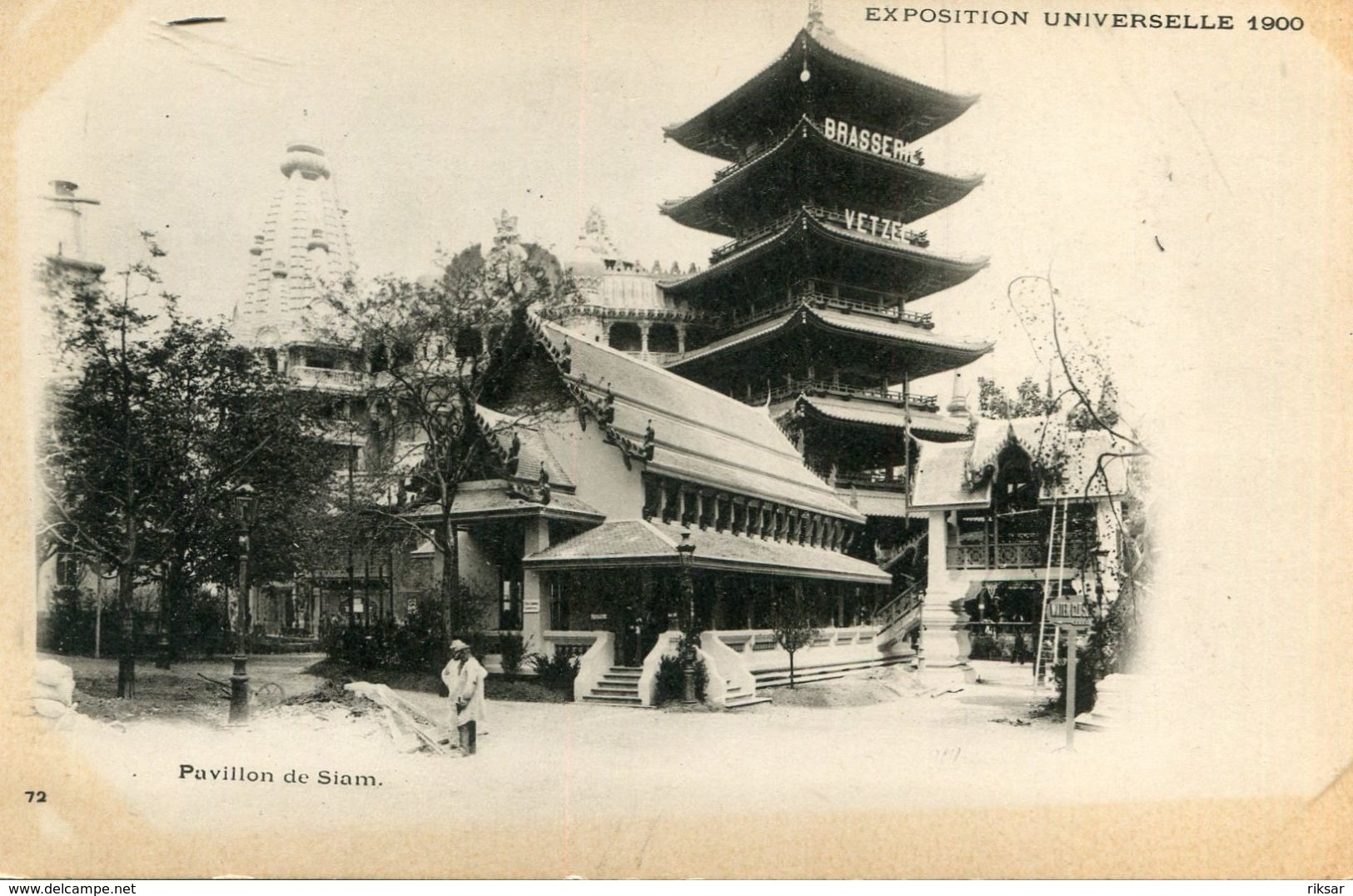 SIAM(EXPOSITION PARIS 1900) - Thaïlande