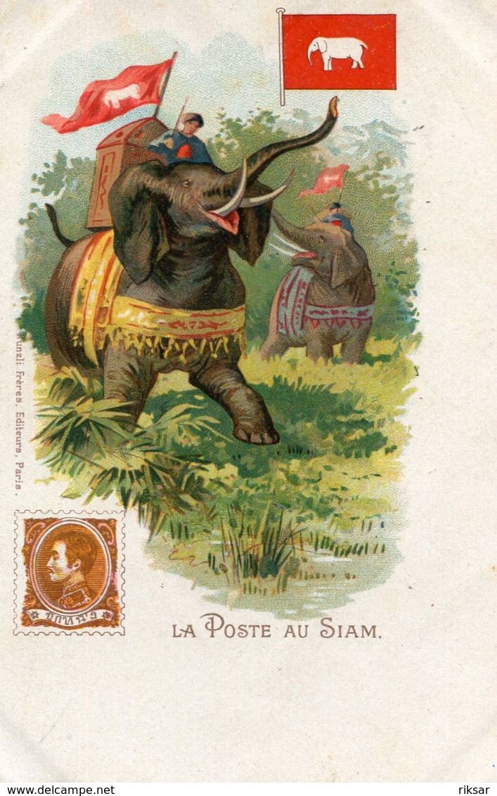 SIAM(POSTE) ELEPHANT - Thaïlande