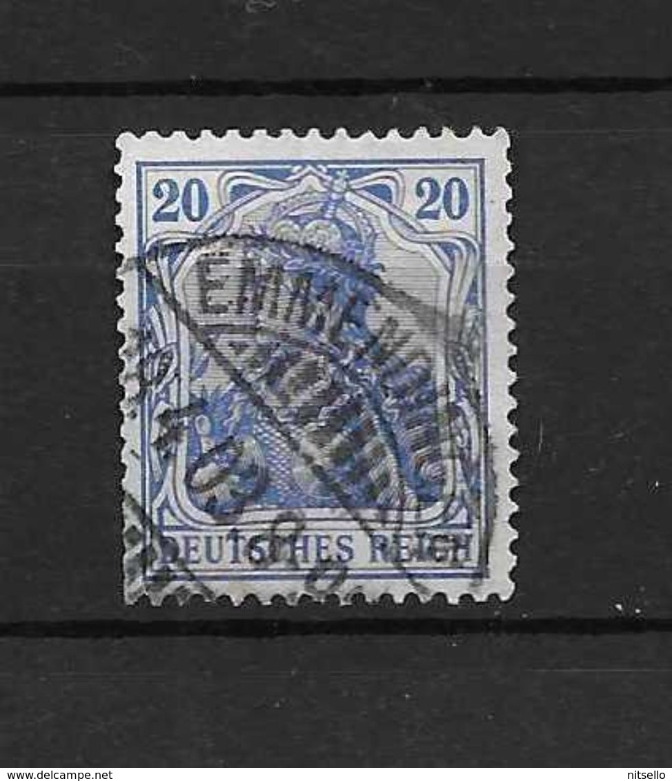 LOTE 1638 /// ALEMANIA IMPERIO   YVERT Nº: 70  CON FECHADOR DE EMMENDINGEN - Usados