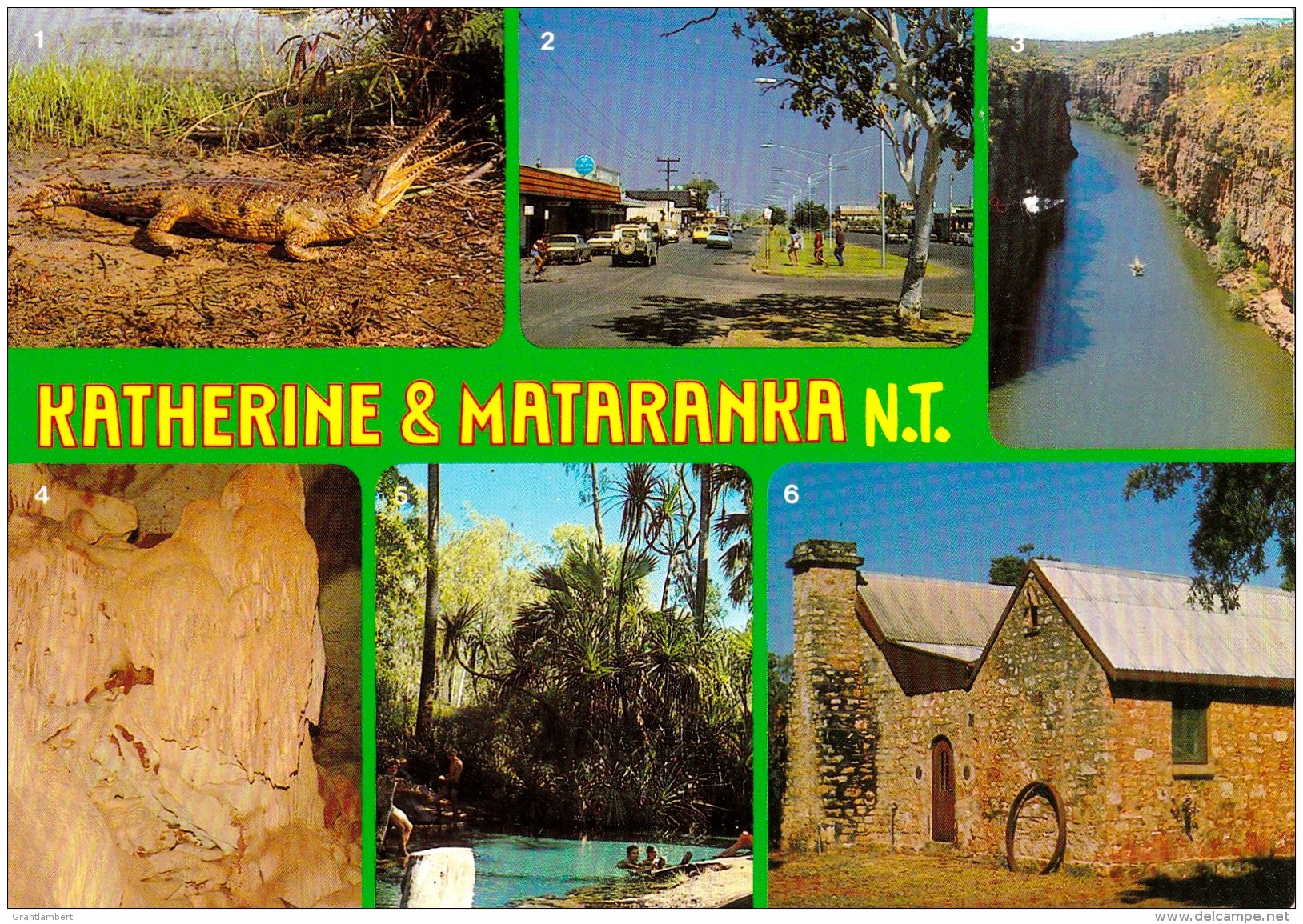 Australia - Katherine &amp; Mataranka Multiview, NT Unused - Katherine