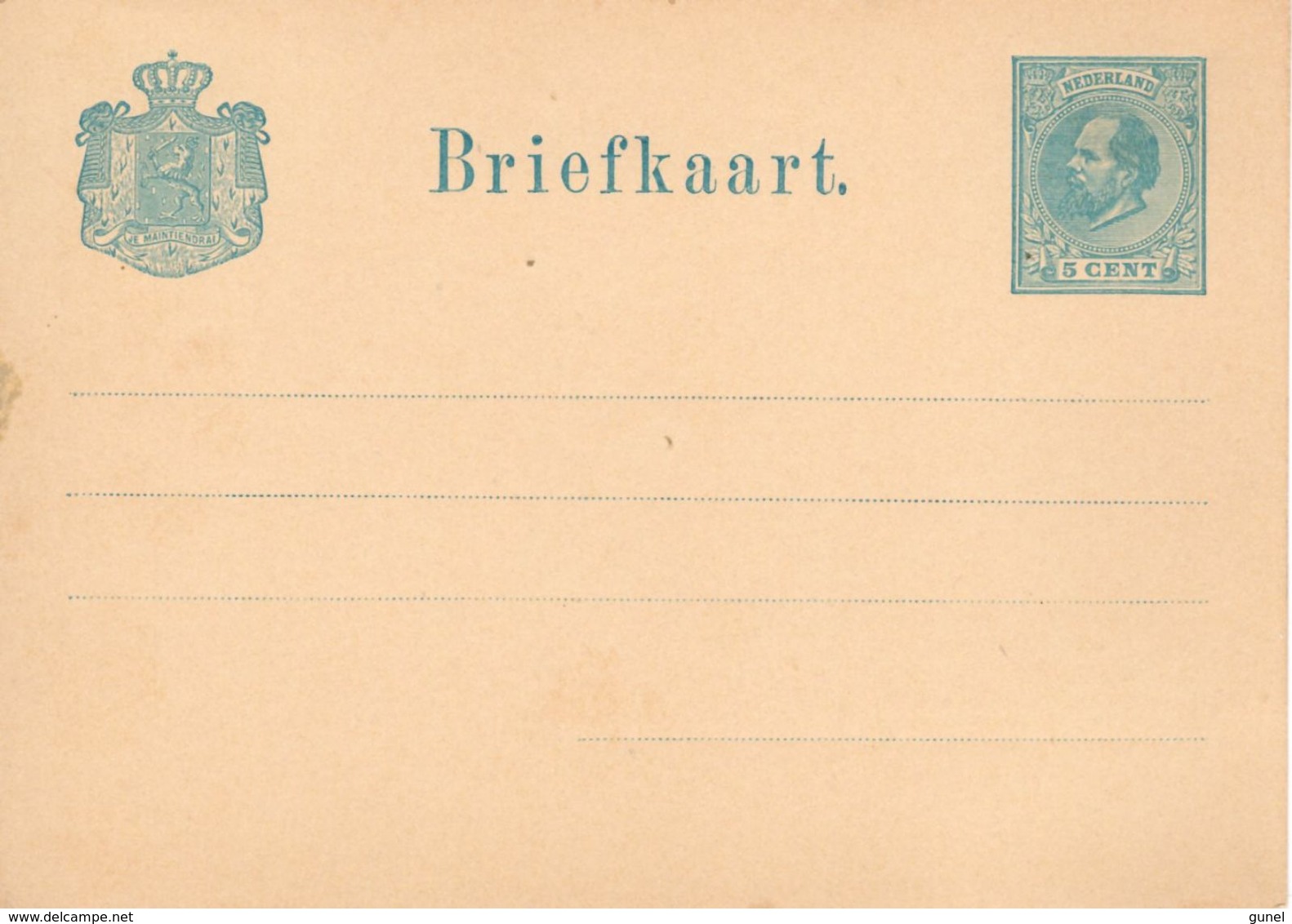 Briefkaart G16 Ongebruikt - Postal Stationery