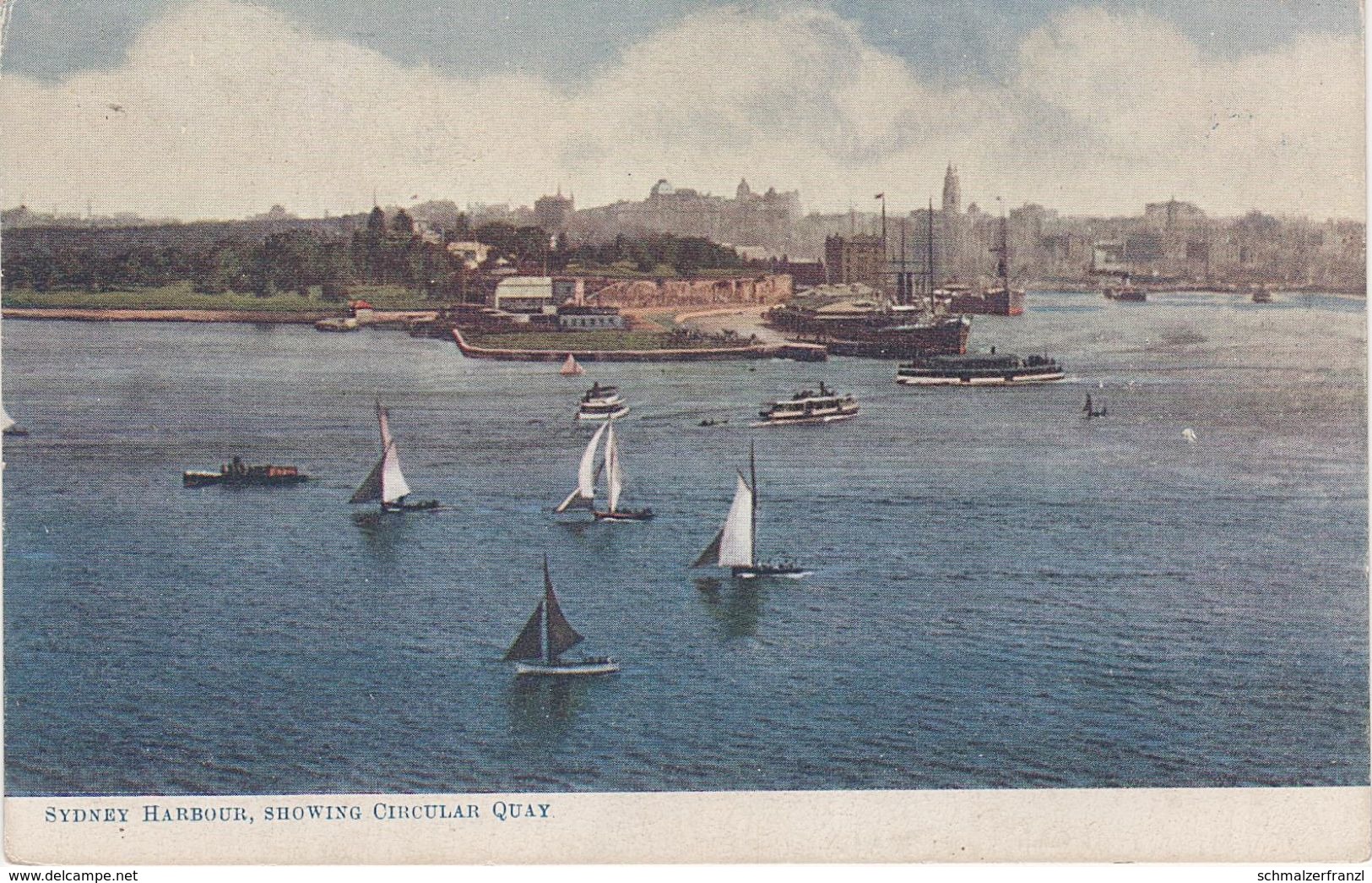 AK Sydney City Harbour Hafen Port Showing Circular Quai New South Wales NSW Australia Australien Australie - Sydney