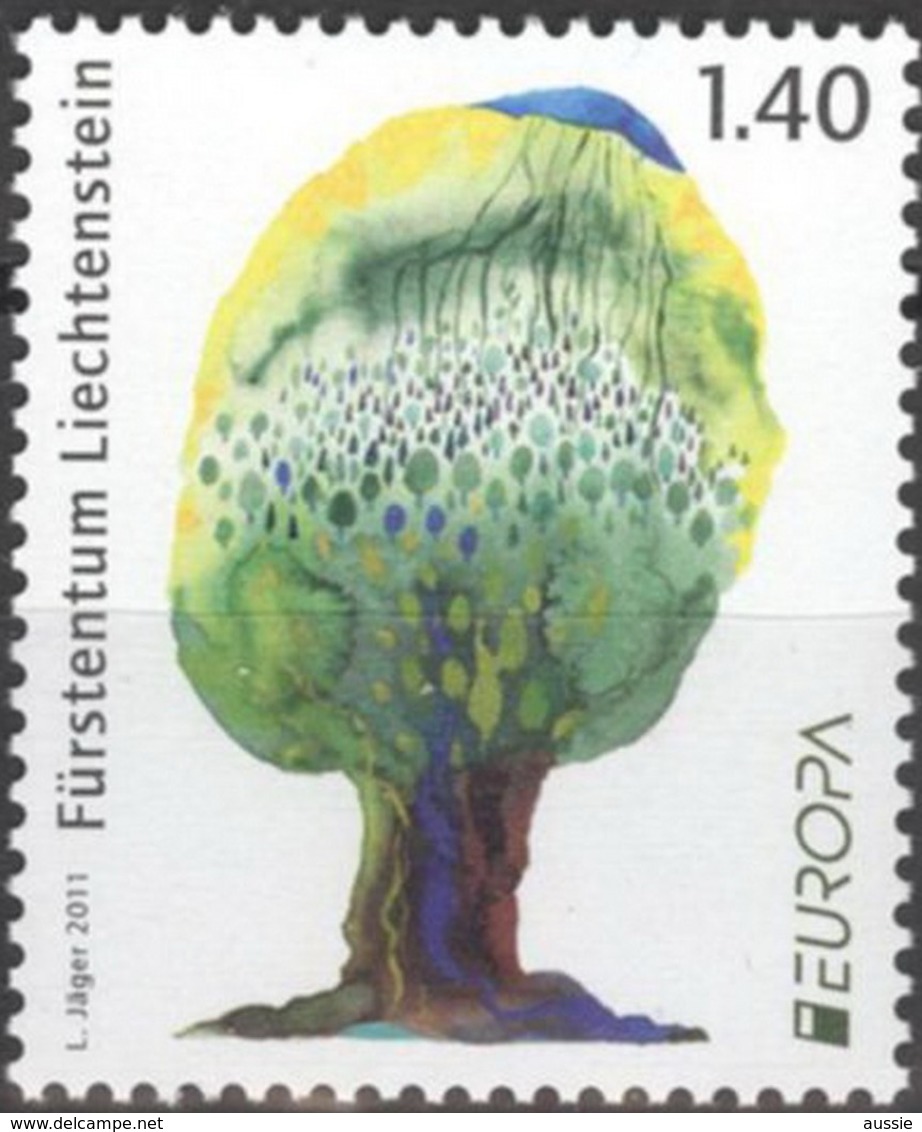 CEPT Europa Liechtenstein 2011 Yvertn° 1532 *** MNH Cote 3,20 Euro - 2011