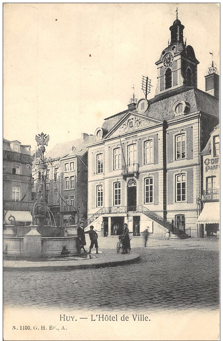 Huy - L'Hôtel De Ville - G.Hermans N° 1100 - Hoei