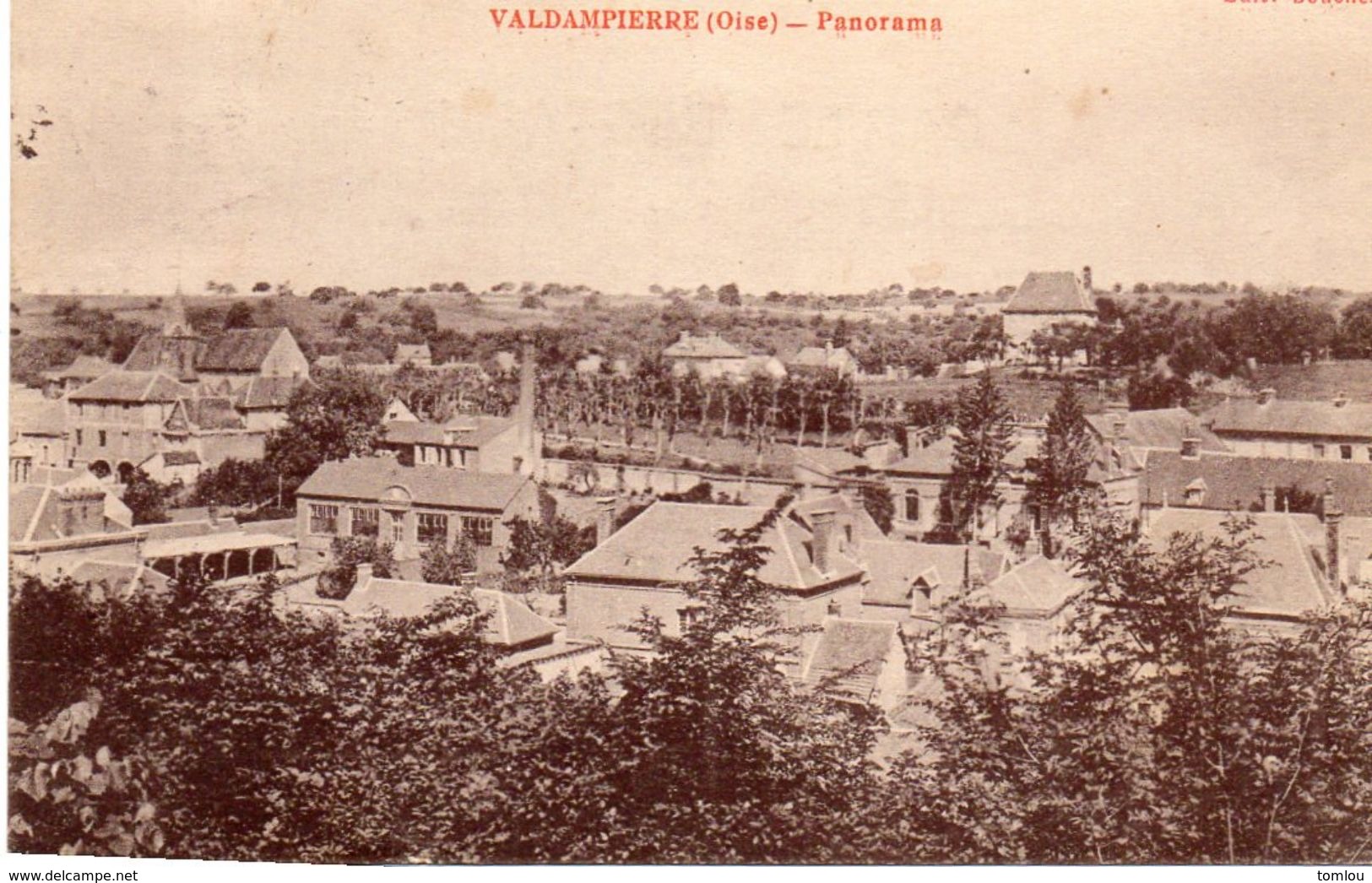 VALDAMPIERRE Panorama 1932 - Andere & Zonder Classificatie