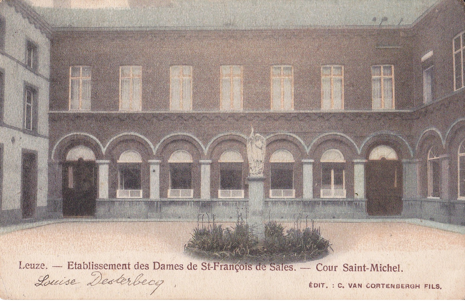 Leuze  Etablissement Des Dames De Saint François De Sales Cour Saint Michel - Leuze-en-Hainaut