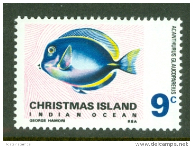 Christmas Is: 1968/70   Fish   SG27   9c   MNH - Christmas Island