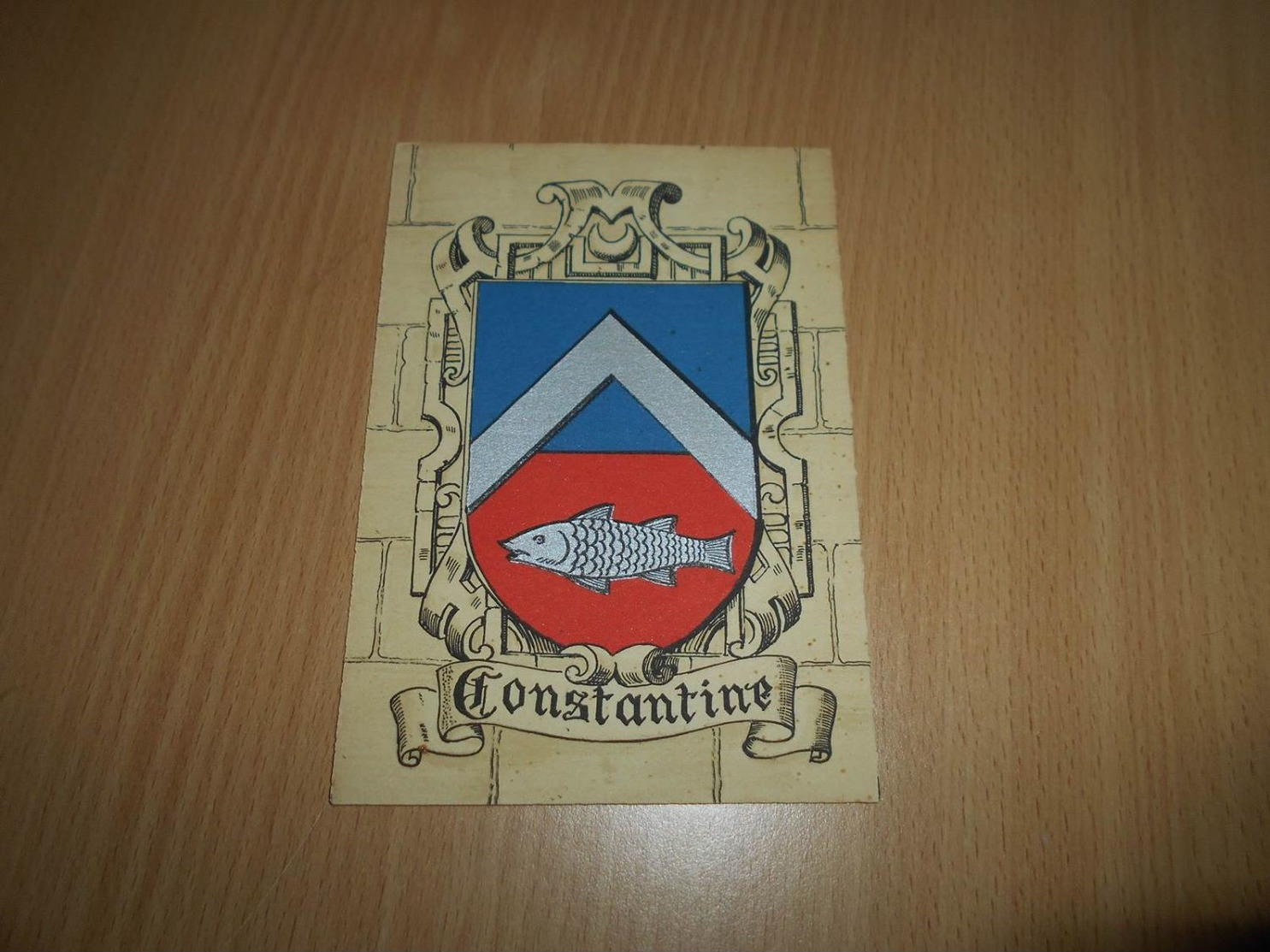 6054 - CPSM  BARRE-DAYEZ , Blason - Armoirie- Ecusson,  CONSTANTINE, Algérie - Constantine