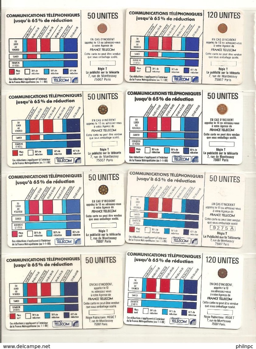 France, Lot De 30 Télécartes, TB - Collections