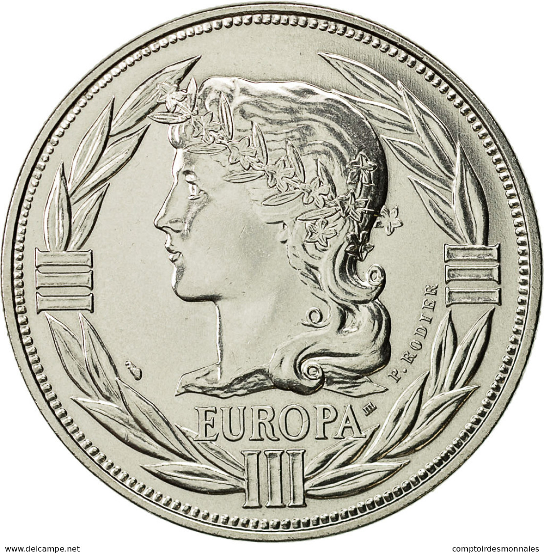 France, Medal, Ecu Europa, 1985, SPL, Cupro-nickel - Autres & Non Classés