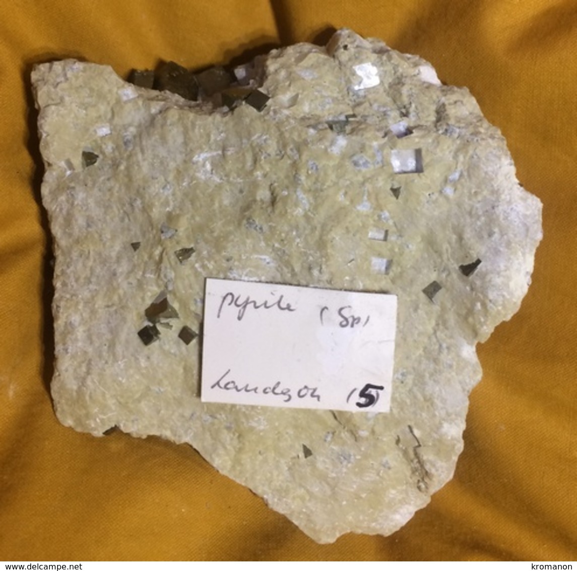 C2 - 21 Pyrite Espagne - Minerales