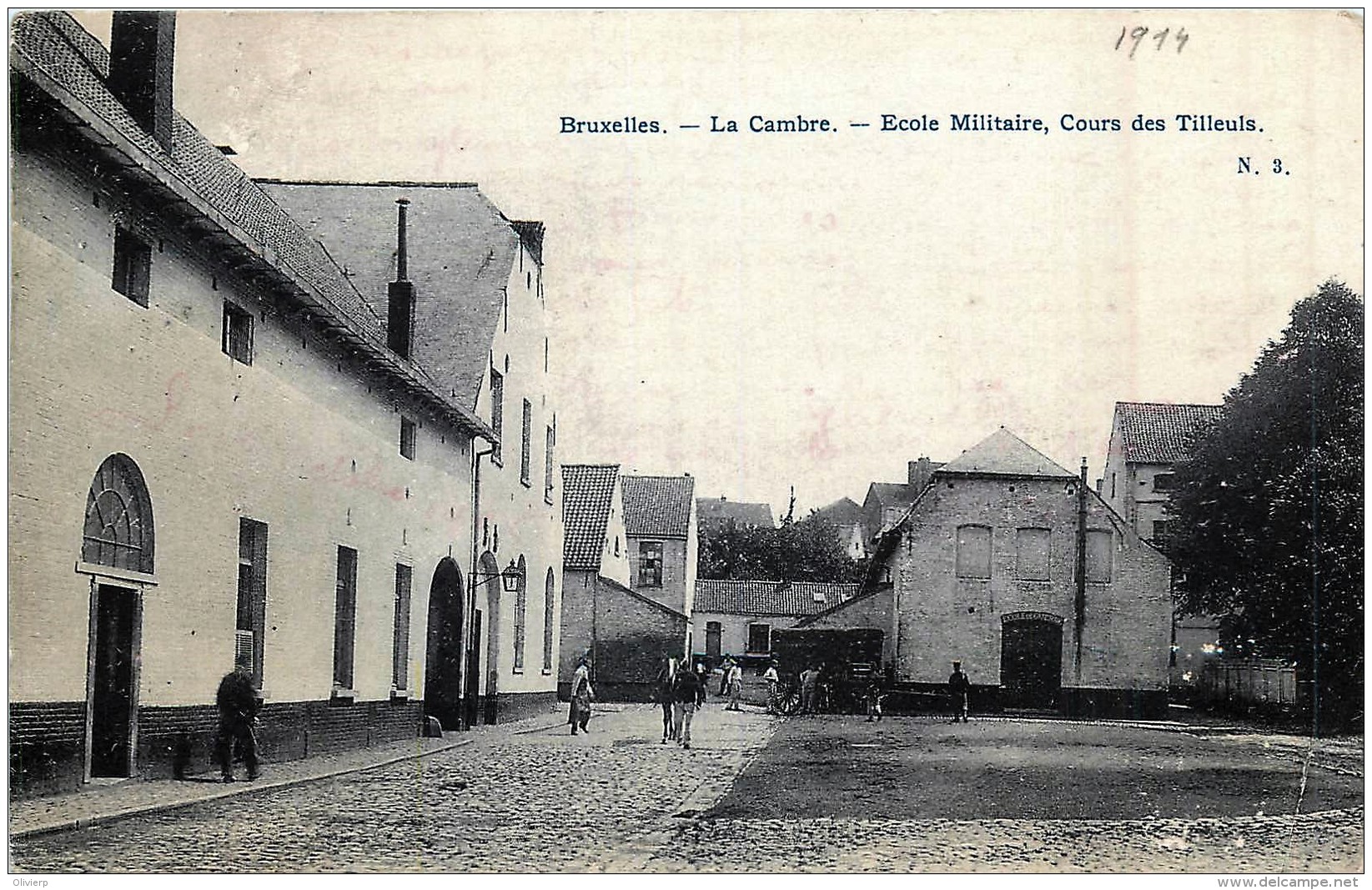 Bruxelles  - La Cambre - Ecole Militaire - Cours Des Tilleuls - Ixelles - Elsene