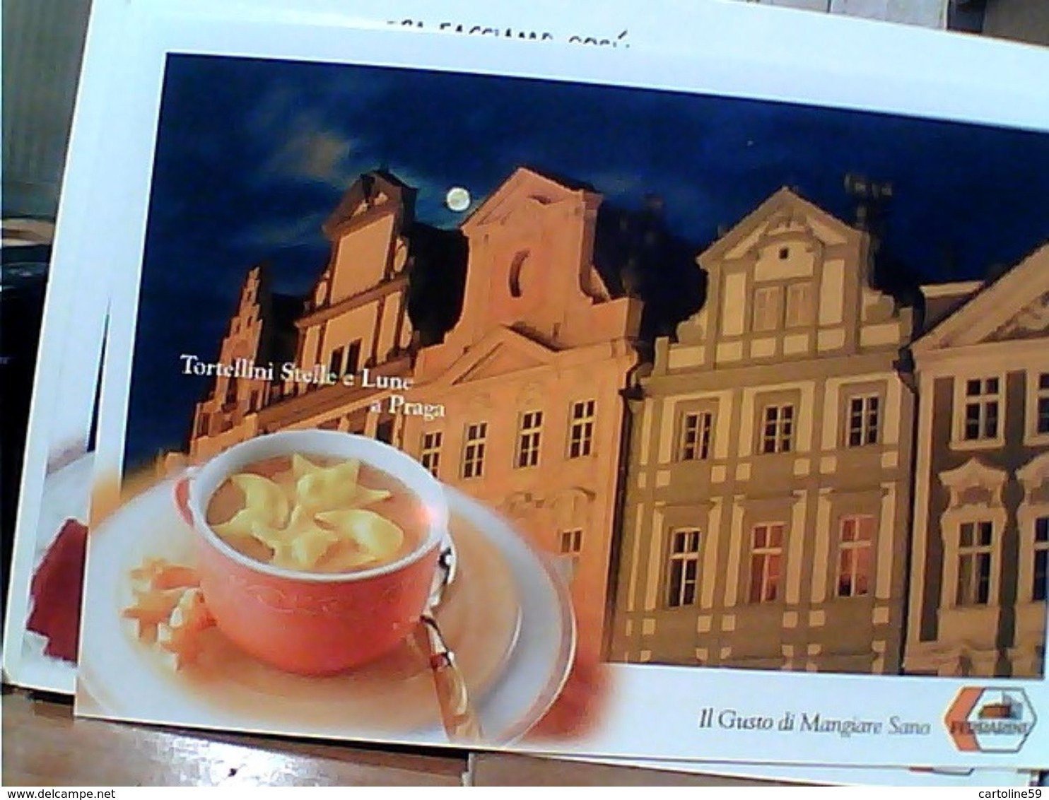 PRAGA  DITTA FERRARINI REGGIO EMILIA RICETTA TORTELLINI STELLE E LUNE  N2000   GN21751 - Ricette Di Cucina