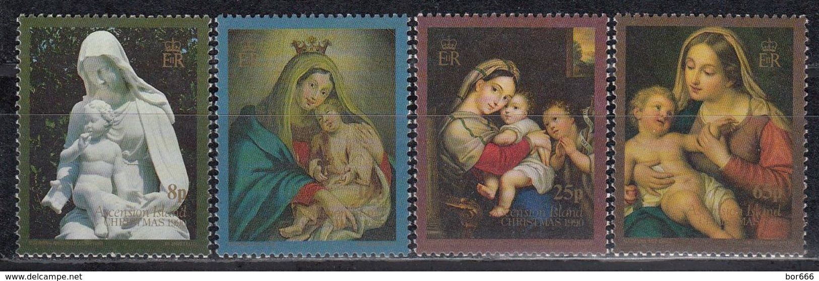 Ascension - CHRISTMAS 1990 MNH - Ascension