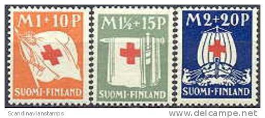 Finland 1930  Rode Kruis Serie PF-MNH-NEUF - Unused Stamps