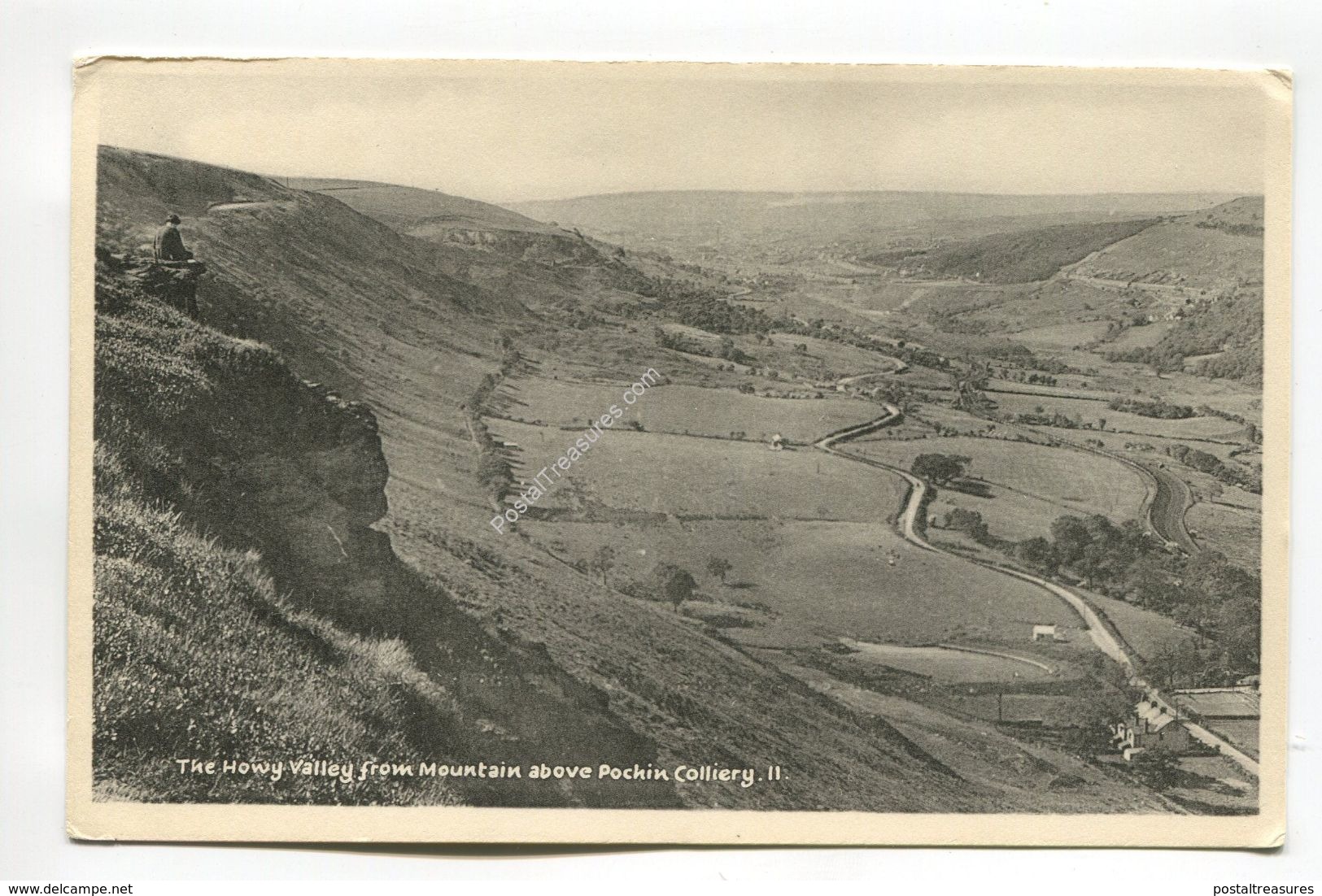 Howy Valley From Mountain Above Pochin Colliery - Other & Unclassified