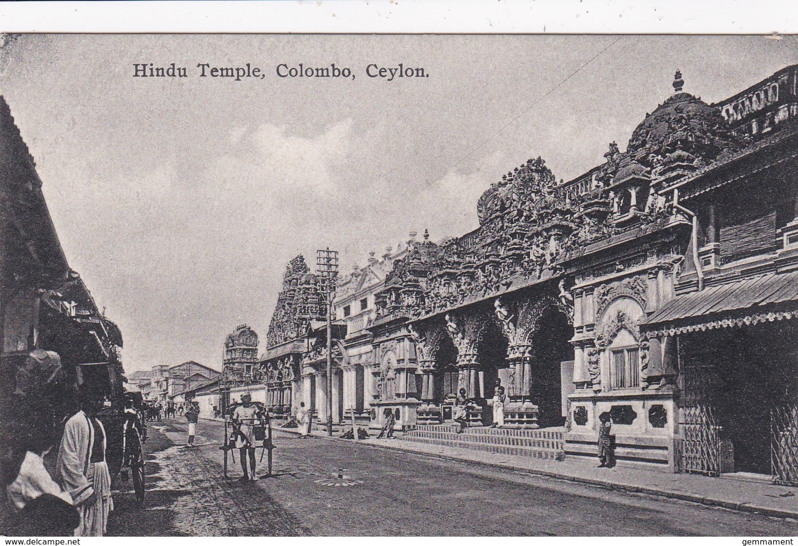 CEYLON -COLOMBO - HINDU TEMPLE - Sri Lanka (Ceylon)