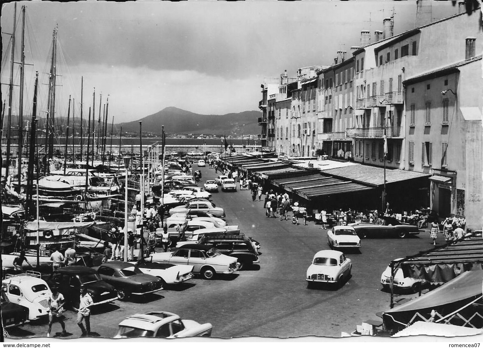 SAINT-TROPEZ (Var) - Le QUAI JEAN JAURES Et Le PORT - La Côte Des Maures - Voyagée Le 22 Août 1952 - Saint-Tropez