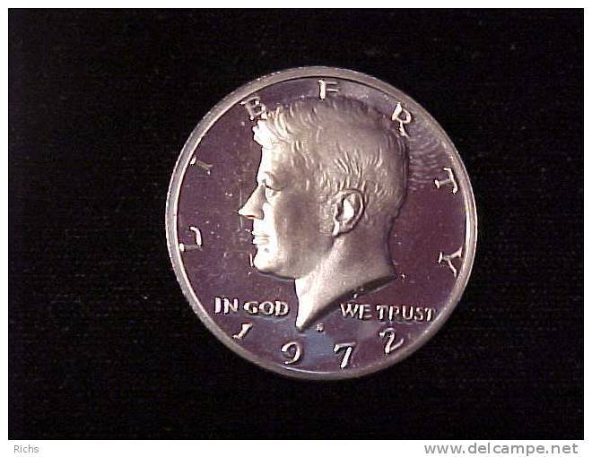 1972-S Proof Kennedy Half Dollar - 1964-…: Kennedy