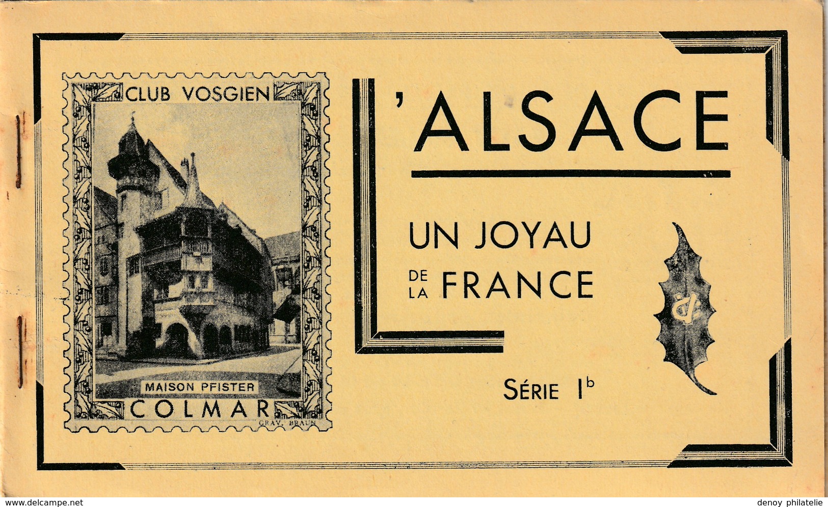 France Carnet Complet De 50 Vignettes Sur L'Alsace Série 1 B - Tourisme (Vignettes)