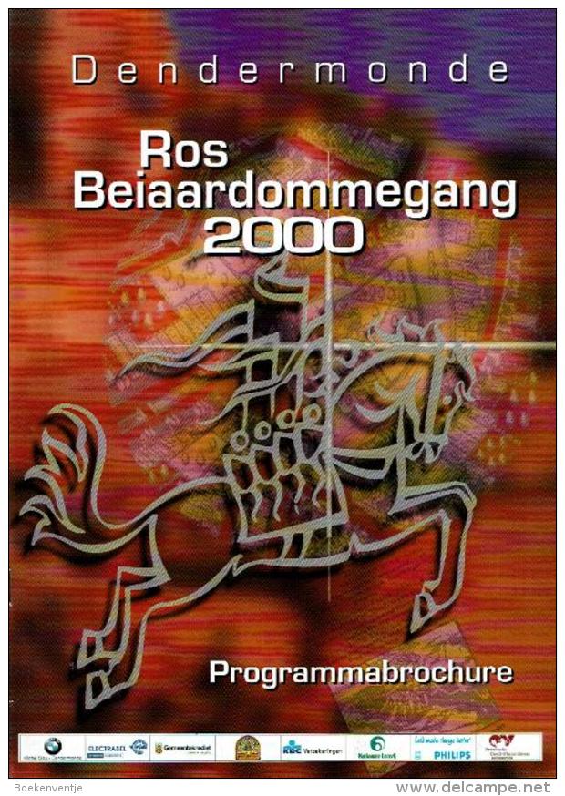 Dendermonde - Ros Beiaardommegand 2000  - Programmabrochure - Autres & Non Classés